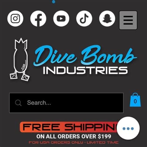 Dive Bomb Industries. . Dive bomb discount code